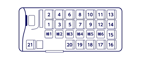 小型 座席表